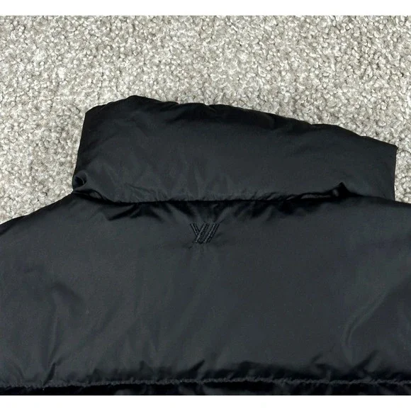 James Perse Yosemite Vest Womens 0 Black Full Zip Goose Down Puffer Quilted - Picture 9 of 10